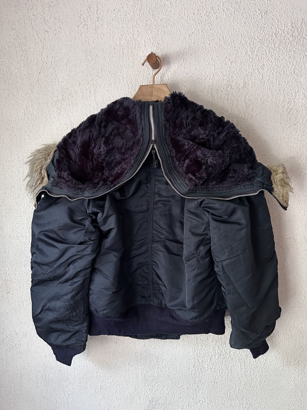 Alpha Industries Alpha Industries N2B Faux Fur Bomber Jacket Size US M / EU 48-50 / 2 - 6 Thumbnail