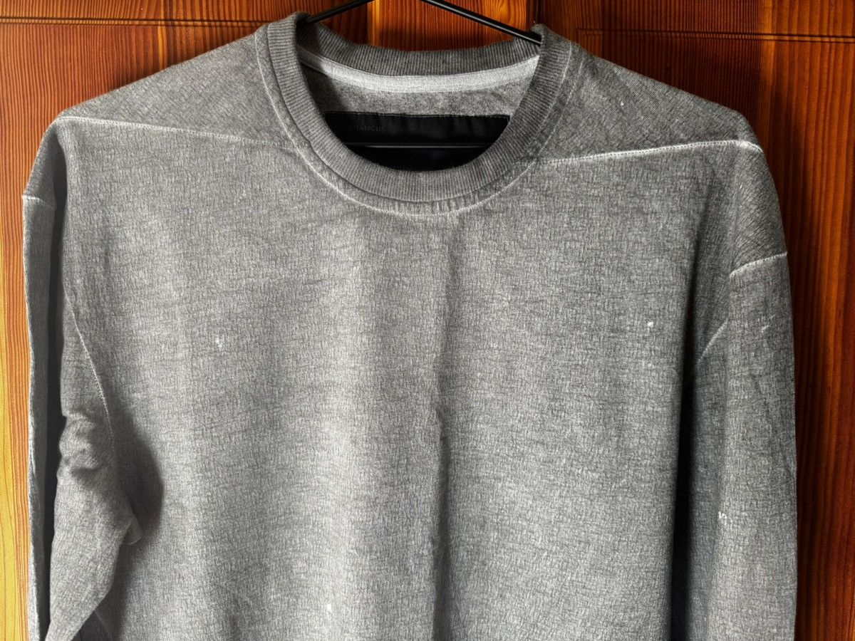 Hamcus Cold-Dyed White Painted Embroidery Sweatshirt Size US S / EU 44-46 / 1 - 2 Thumbnail