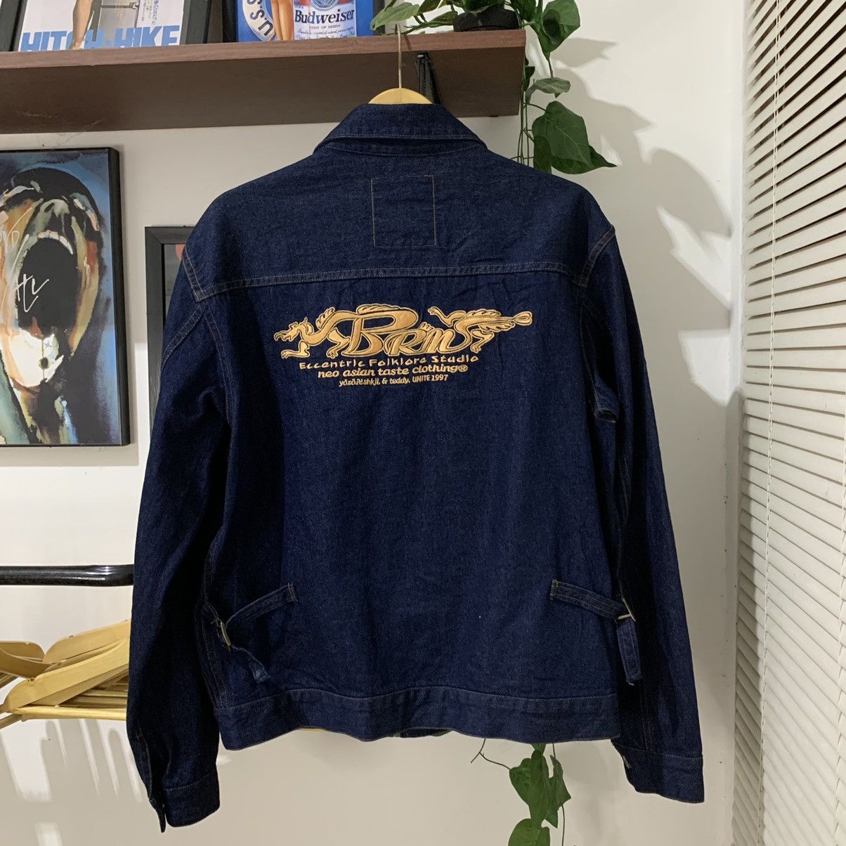 Japanese Brand × Vintage Neo Asian Taste Blue Bell 1960’s MJ Trucker Denim Jacket Size US XL / EU 56 / 4 - 4 Thumbnail
