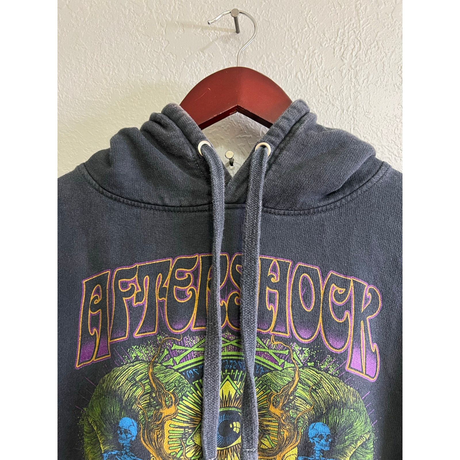 Vintage Aftershock Hoodie Sweatshirt Men's L/XL Music Festival Rock Size US L / EU 52-54 / 3 - 3 Thumbnail