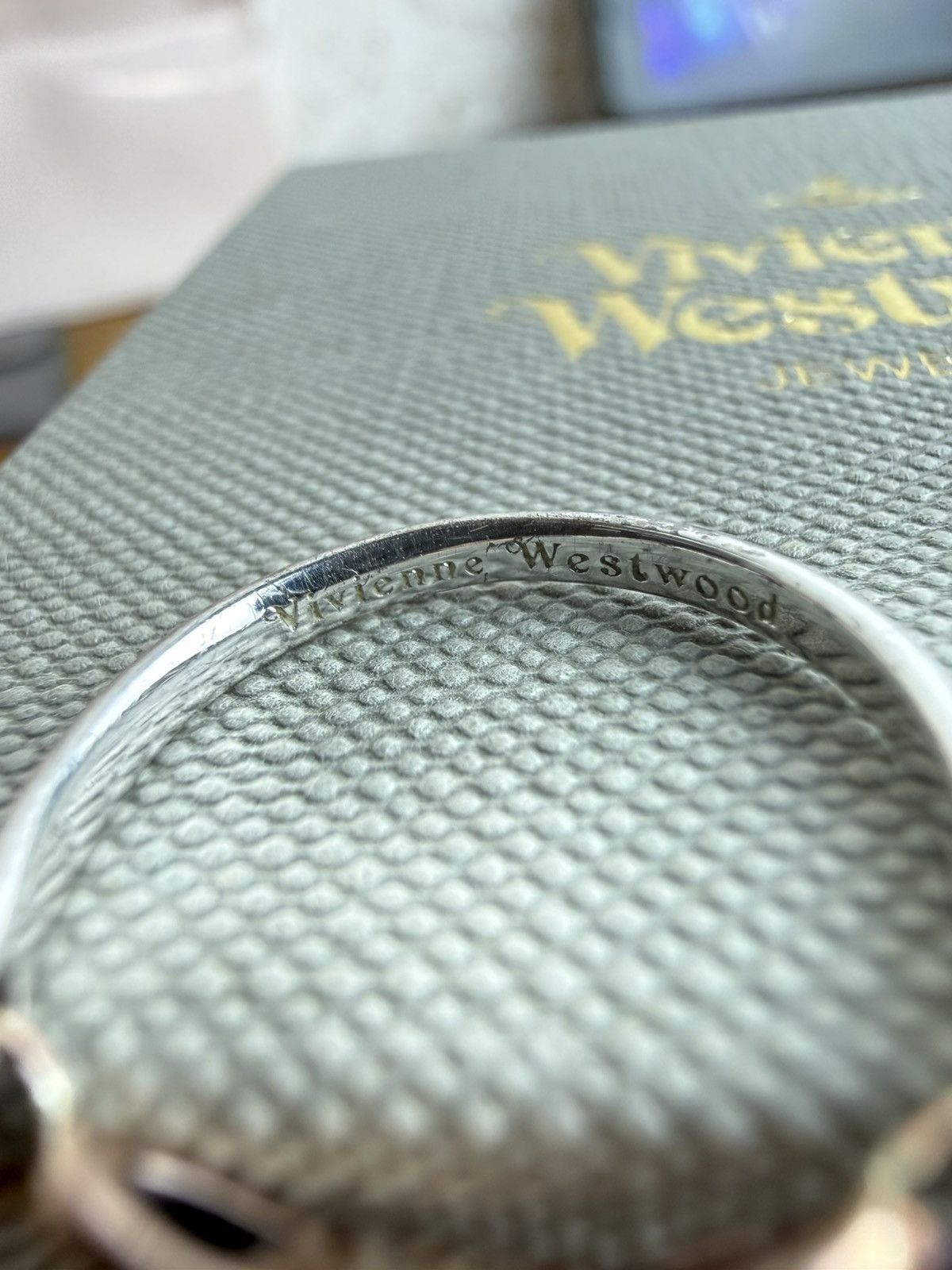 Vivienne Westwood Vivienne Westwood Vendome Ring 925 Silver Size XS Size ONE SIZE - 4 Thumbnail