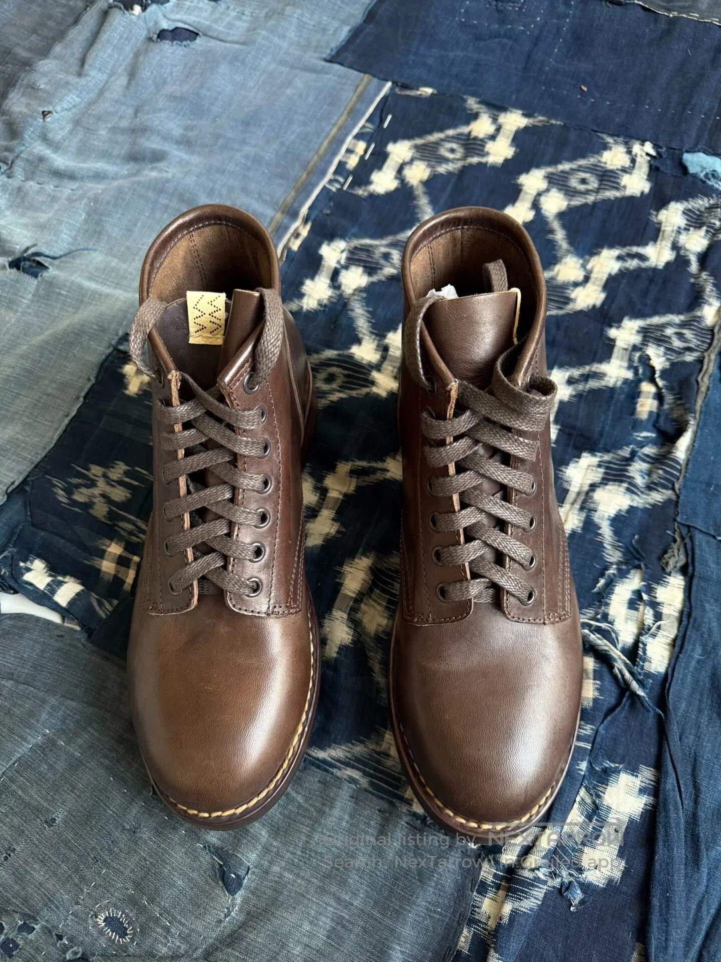 Visvim VISVIM Brigadier Boots in Brown Leather. Size US 9 / EU 42 - 6 Thumbnail