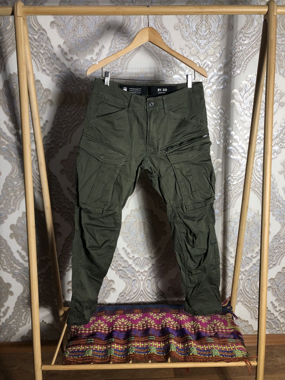 G-Star VERY RARE G STAR RAW MULTIPOCKET JAPAN STYLE PANTS Y2K 90s Size US 31 - 1 Thumbnail
