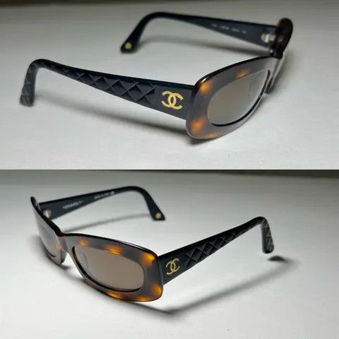 Chanel Chanel Sunglasses 5009 CC Rhinestone 4017 Rimless Vintage Size ONE SIZE - 2 Thumbnail