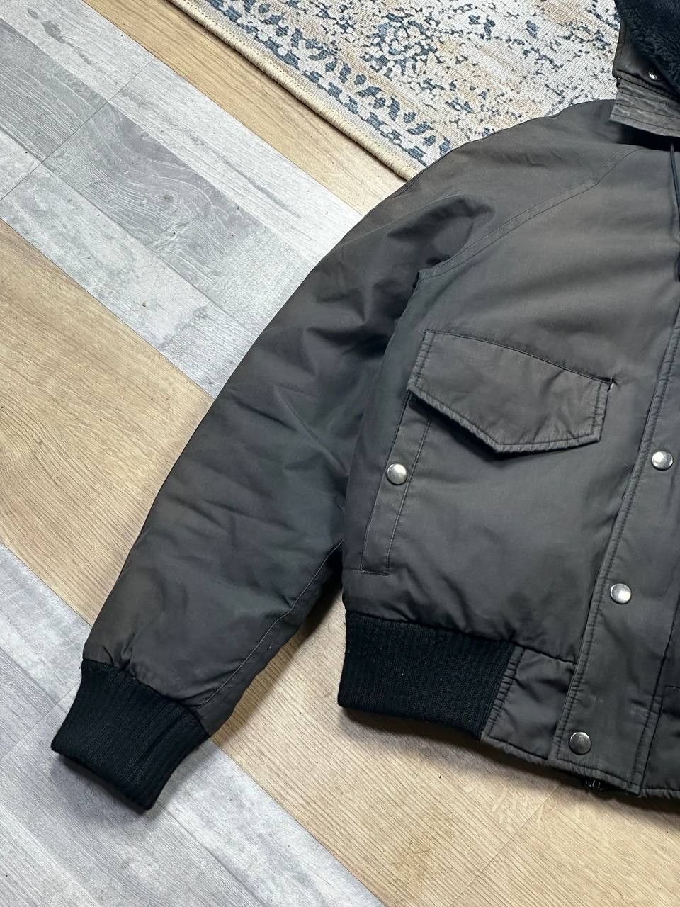 Japanese Brand Avant Garde Vintage Faded Cropped Bomber Jacket Size M / US 6-8 / IT 42-44 - 4 Thumbnail
