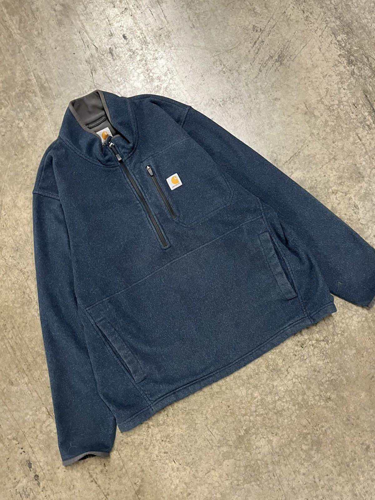 Carhartt × Vintage Carhartt fleece jacket lightweight streetwear hype outdoors Size US XL / EU 56 / 4 - 2 Thumbnail