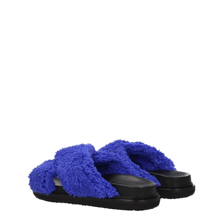 Marni ob1o1e1124 Fabric Slippers in Blue Size US 9 / IT 39 - 4 Thumbnail