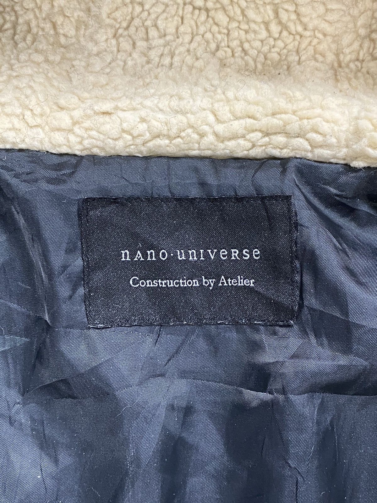 If Six Was Nine × Japanese Brand × Le Grande Bleu (L.G.B.) Nano Universe Wool Fur Jacket Size US M / EU 48-50 / 2 - 8 Thumbnail