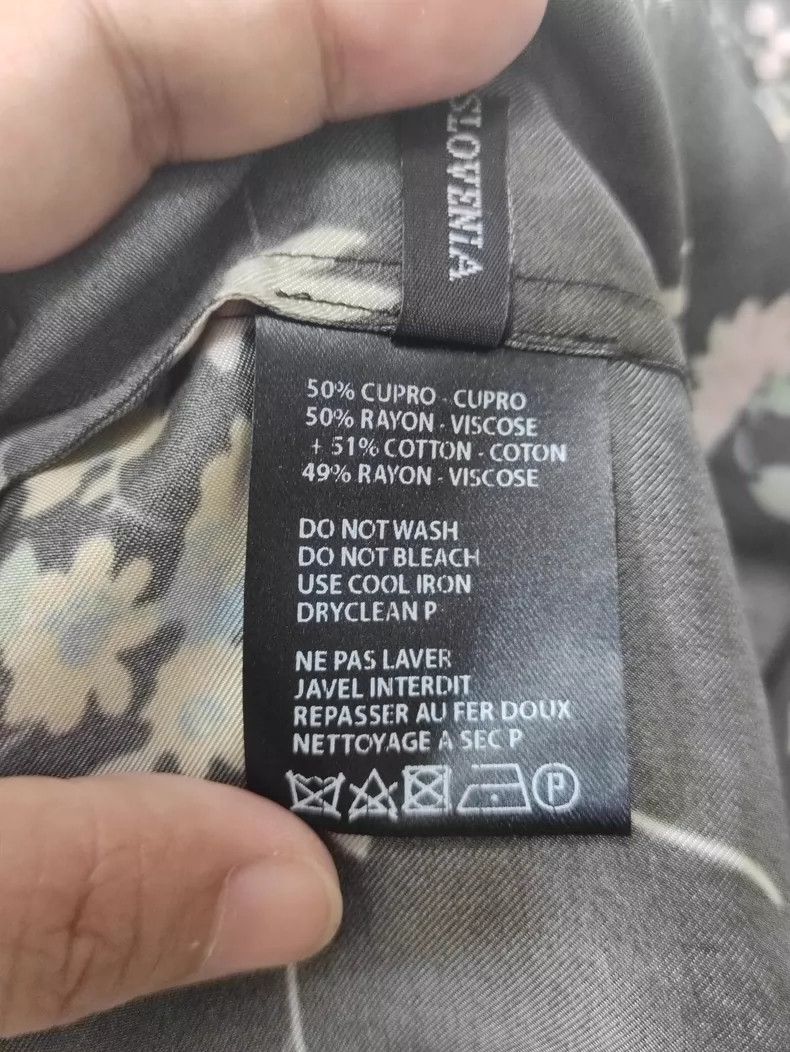 Haider Ackermann Haider Ackermann A black floral blouse Size M / US 6-8 / IT 42-44 - 4 Thumbnail