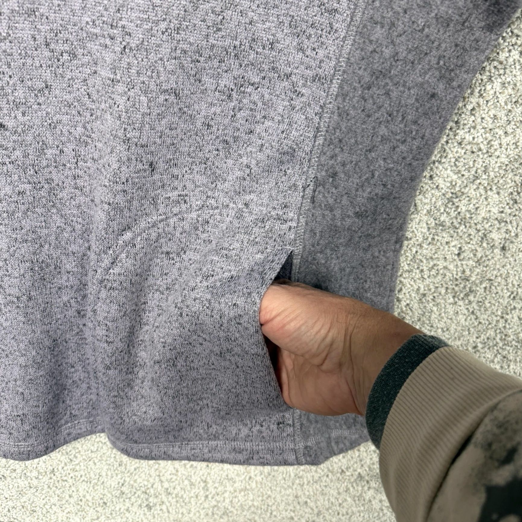 Vintage G.H. Bass & Co Sweatshirt Mens XL Purple 1/4 Zip Fleece Pullover Raglan Pocket Mock Neck Outdoor Preppy Fall Winter Size US XL / EU 56 / 4 - 6 Thumbnail