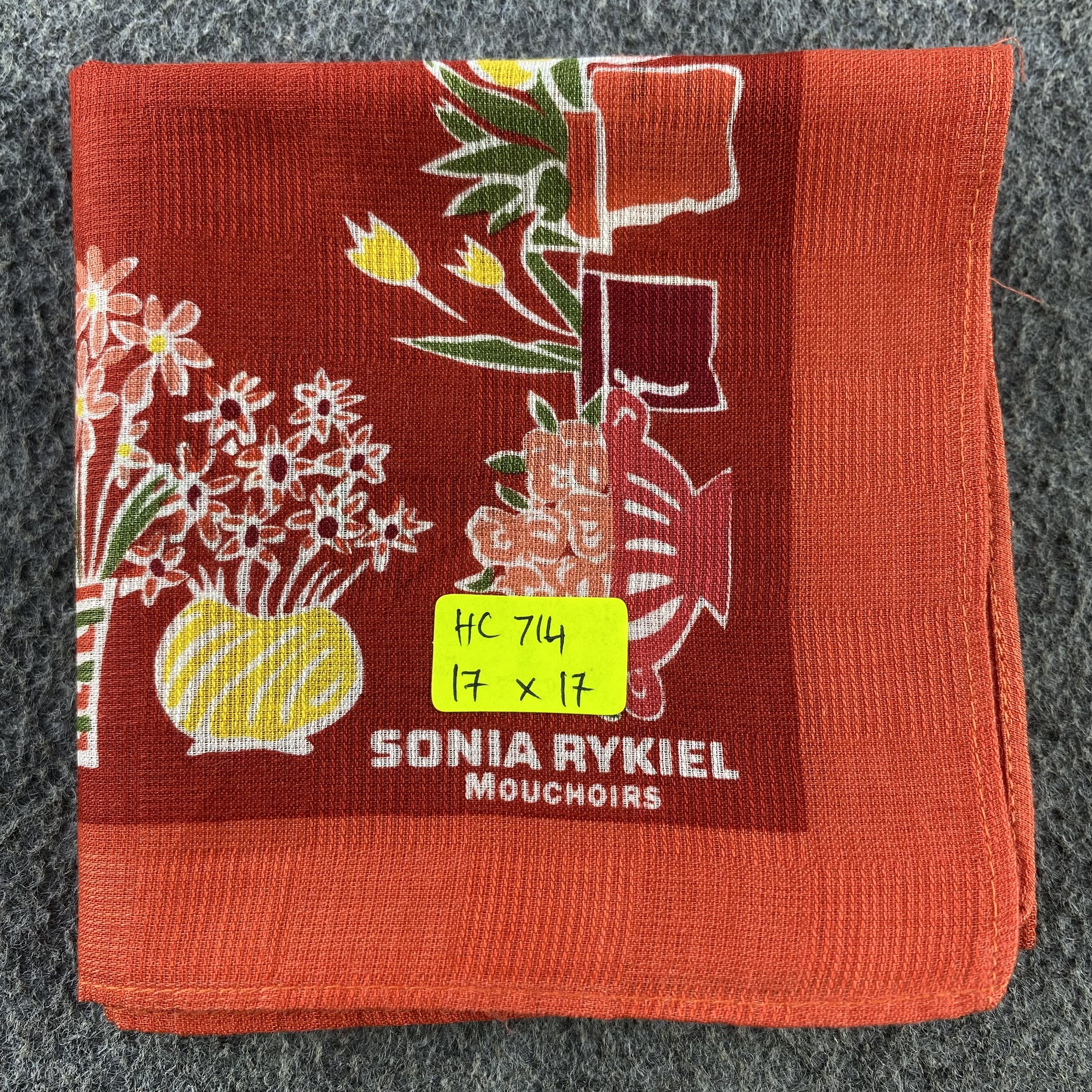 Sonia Rykiel Sonia Rykiel Handkerchief/Neckerchief/Bandana HC714 Size ONE SIZE - 5 Thumbnail