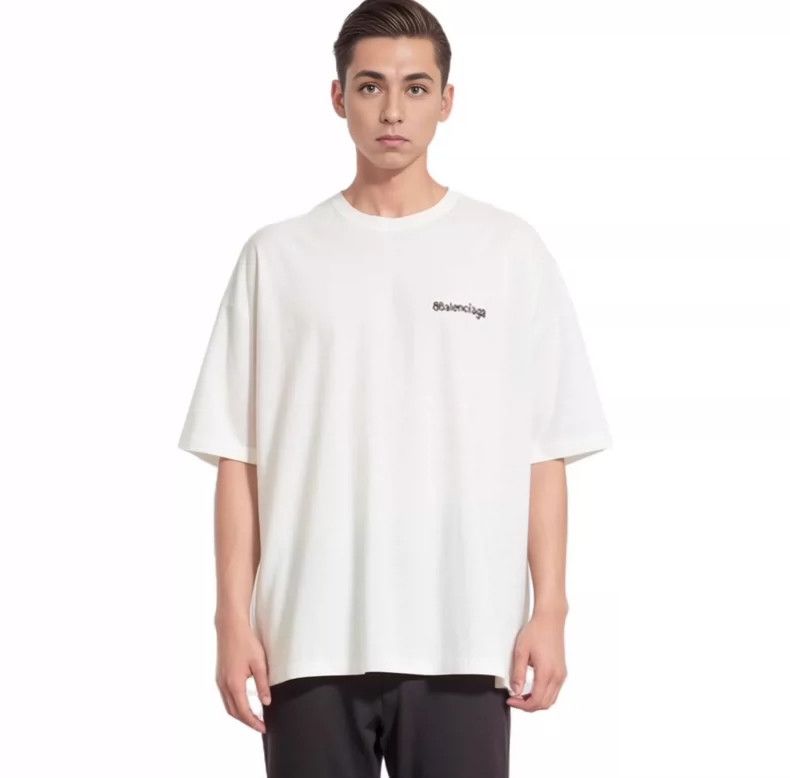 Balenciaga Balenciaga Solid color letter double B small Logo printed Size US S / EU 44-46 / 1 - 6 Thumbnail