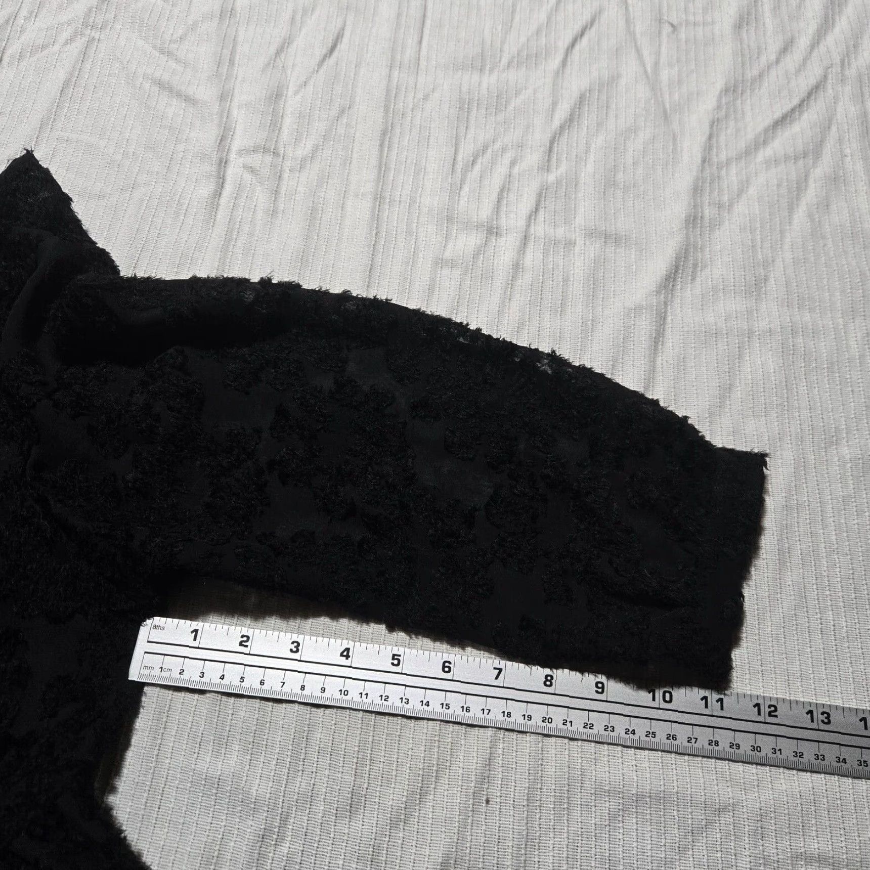 Vintage VINTAGE French Shirt Adult Medium Black Floral Lace Oversized Blouse Women M Size M / US 6-8 / IT 42-44 - 5 Thumbnail
