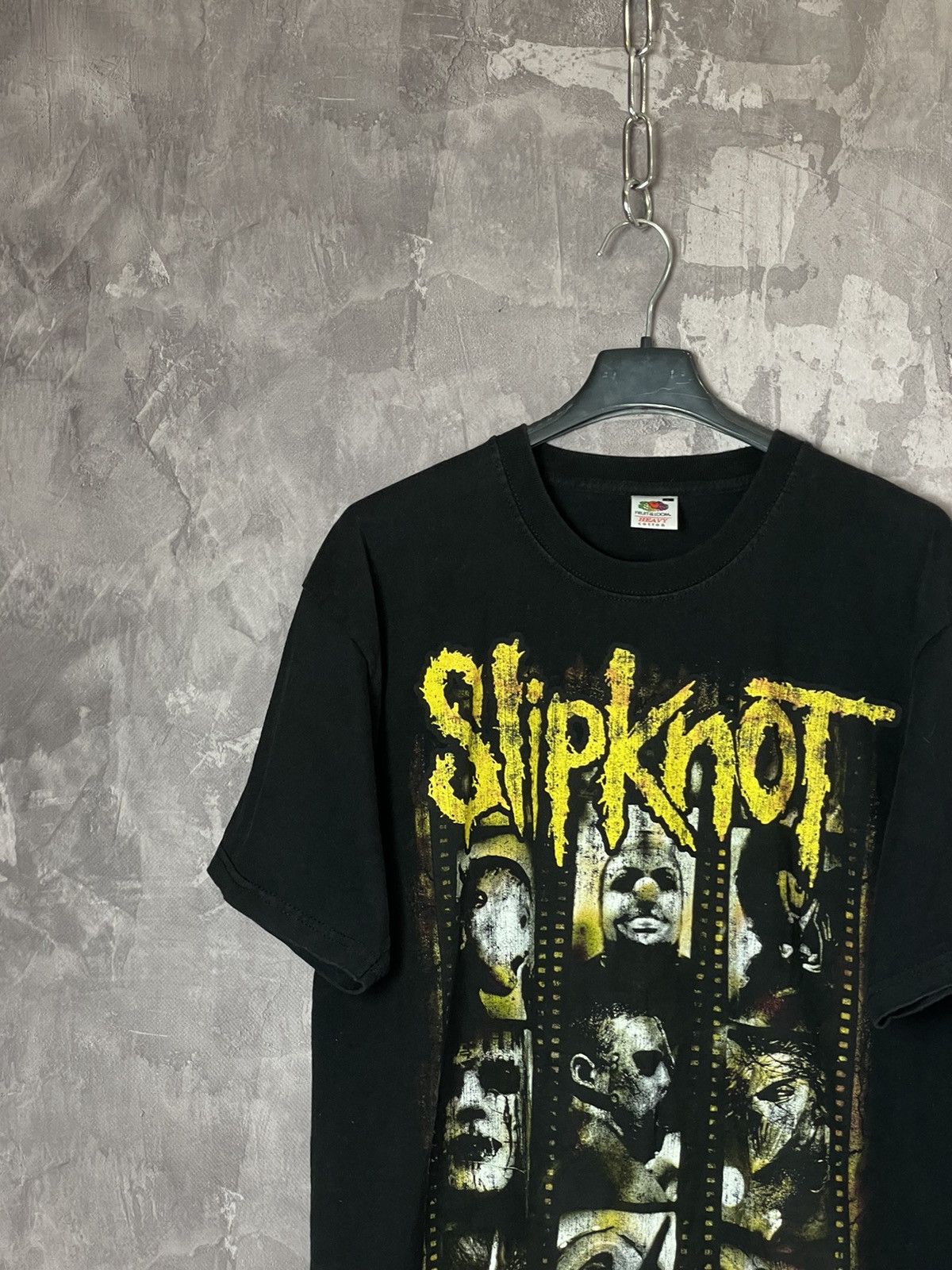 Band Tees × Slipknot × Vintage Vintage SLIPKNOT Printed Masks Band T Shirt Size US L / EU 52-54 / 3 - 6 Thumbnail