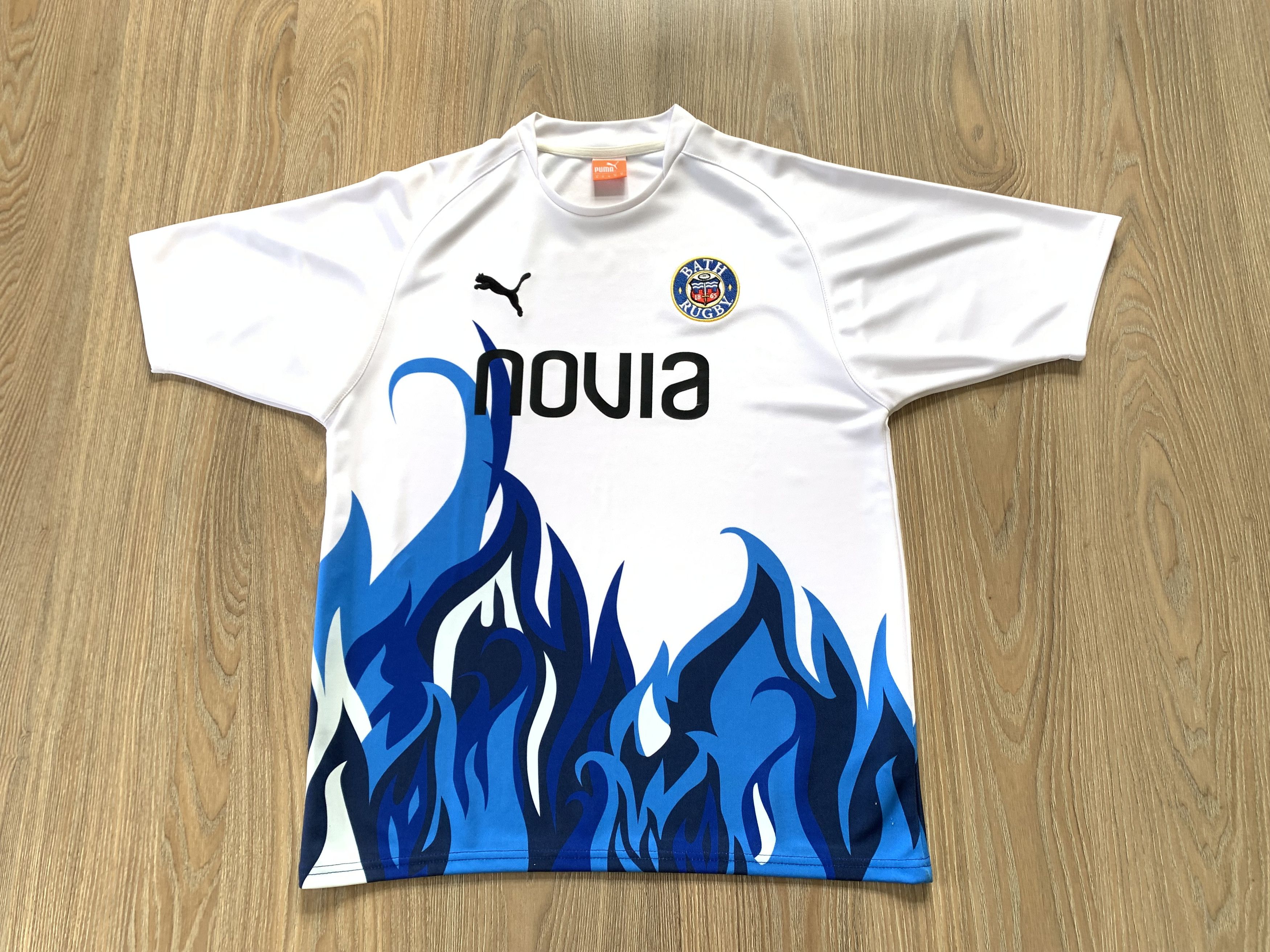 Puma Puma Bath Rugby Away Vintage Jersey 2011 Size US M / EU 48-50 / 2 - 2 Thumbnail