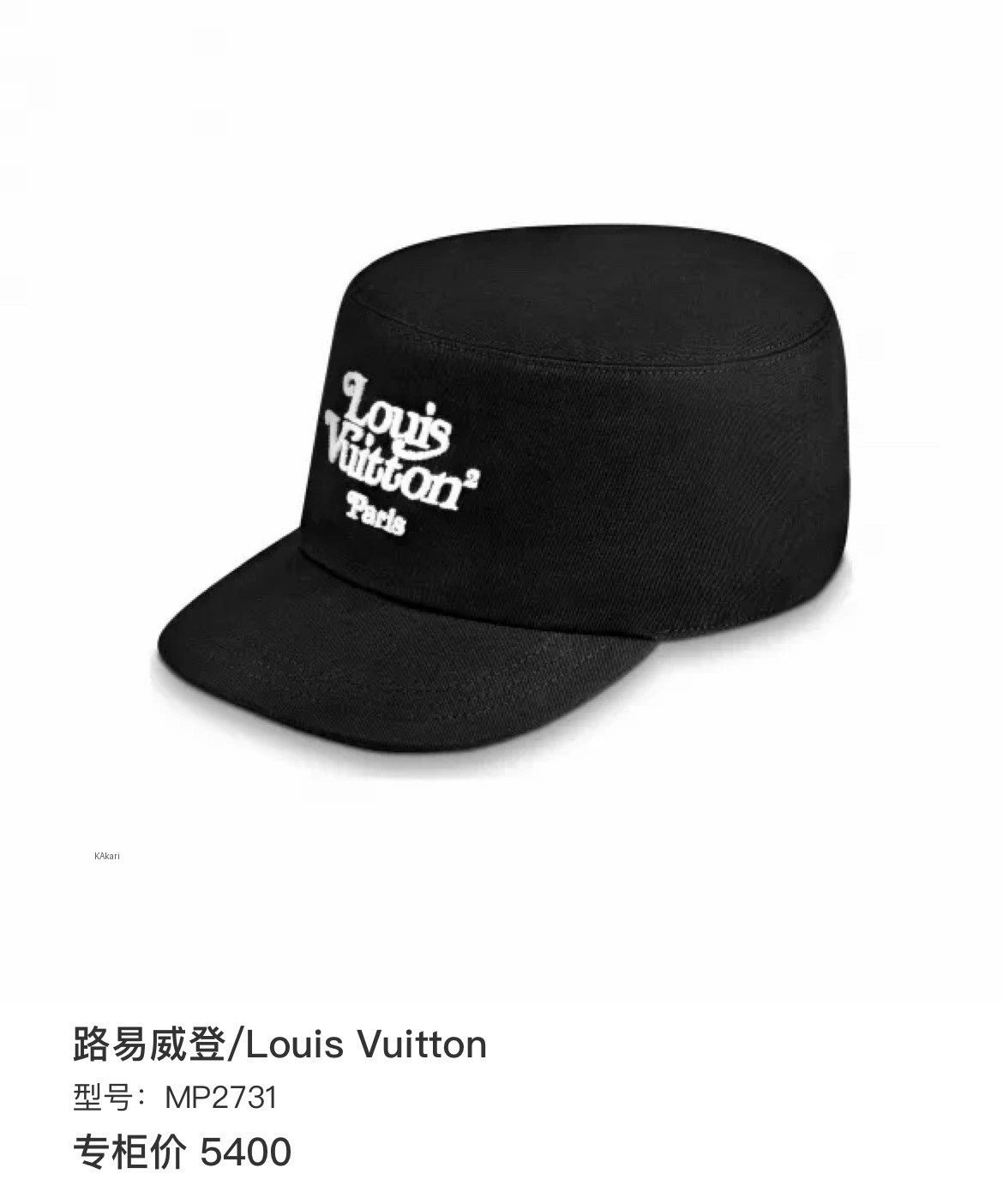 Louis Vuitton Louis Vuitton Embroidered Baseball Cap Size ONE SIZE - 7 Thumbnail