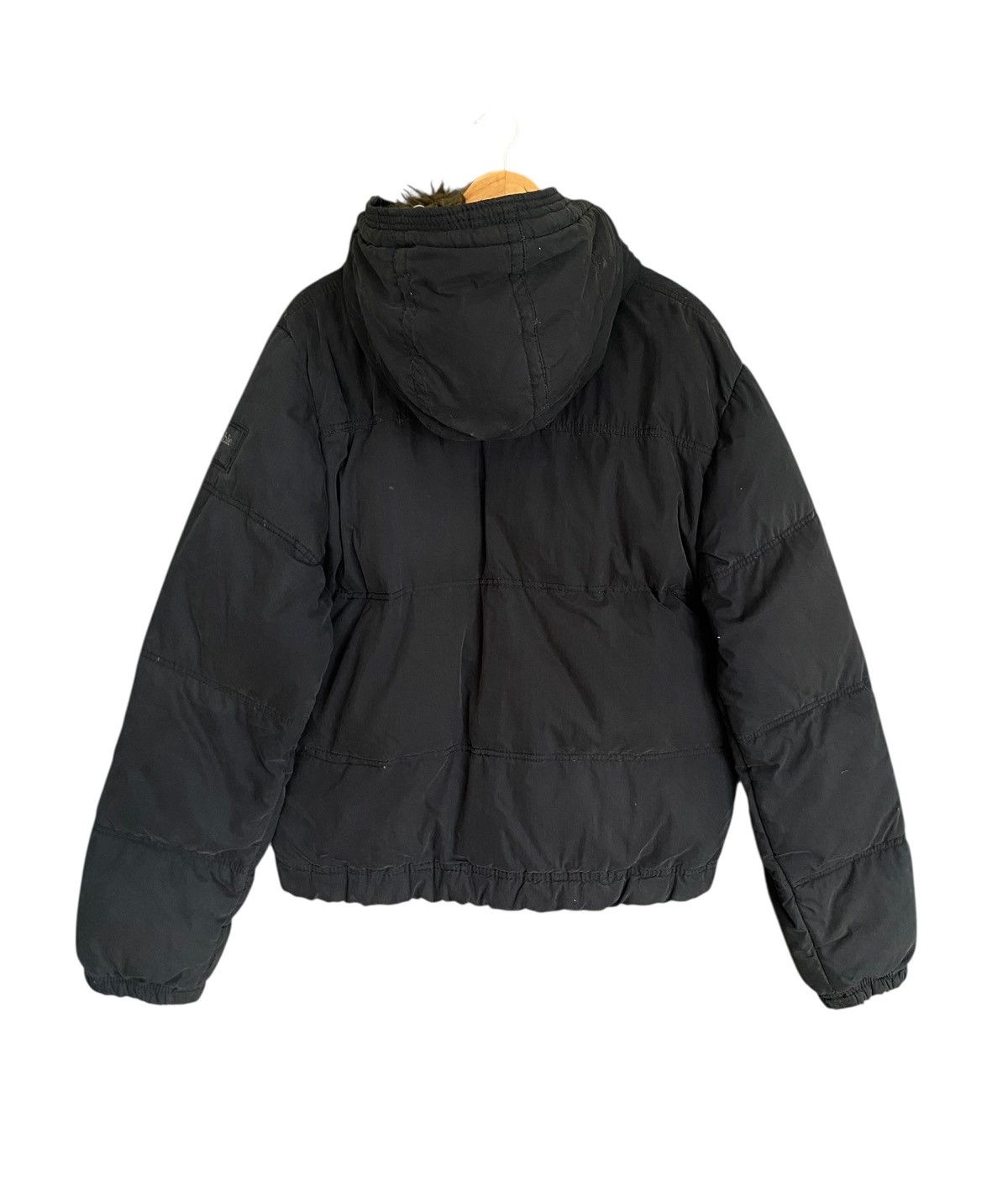 Abercrombie & Fitch Vintage Brand Abercrombie Fitch Fur Puffer Jacket 1990s Size US M / EU 48-50 / 2 - 2 Thumbnail