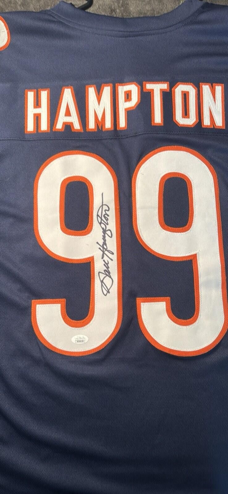 Other Dan Hampton 1985 Chicago Bears JSA Autographed Jersey #99 Size ONE SIZE - 1 Thumbnail