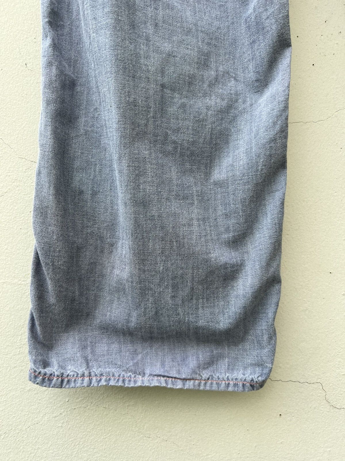 Orslow Vintage Orslow Sun Fade Chambray Carpenter Work Pant Size US 31 - 19 Thumbnail