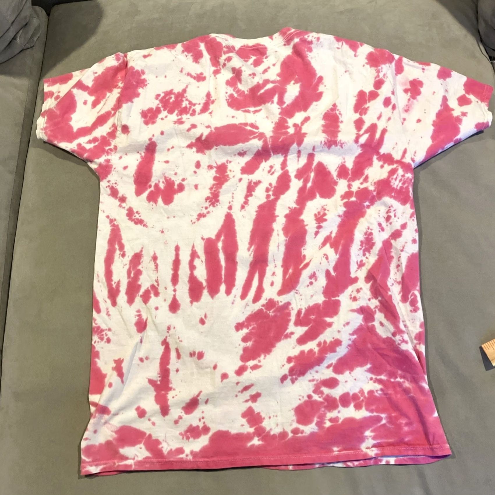 Pinko Pink Ribbon Breast Cancer Awareness Tie Dye T Shirt Medium Men's AWESOME Size US M / EU 48-50 / 2 - 4 Thumbnail