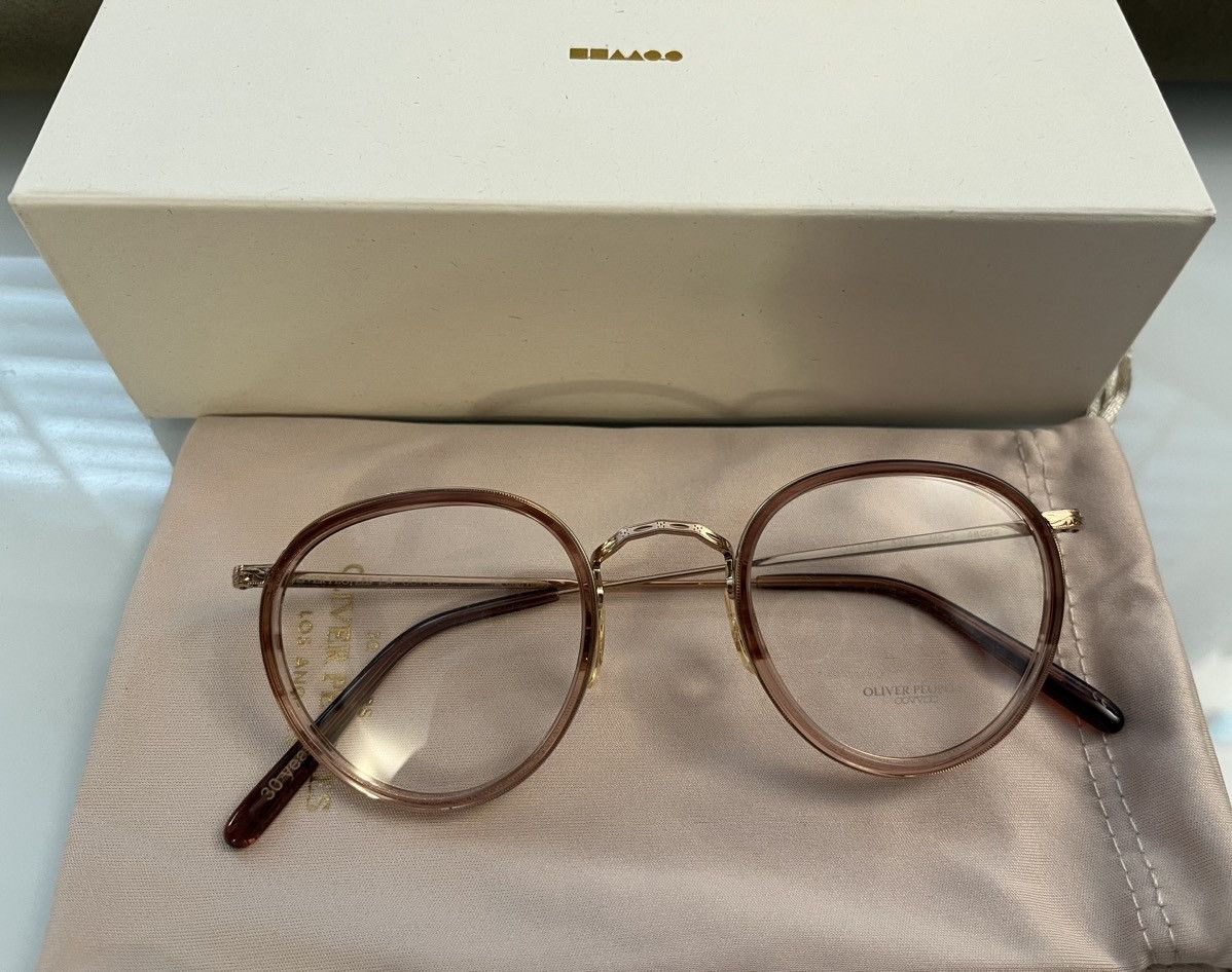Oliver Peoples OLIVER PEOPLES MP-2 18k Gold Plated MSRP$790 Size ONE SIZE - 1 Thumbnail