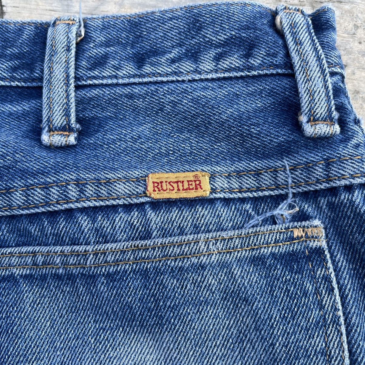 Rustler Vintage 70s 80s Rustler Regular Fit Denim Jeans Size 30x30 Size US 30 / EU 46 - 9 Thumbnail