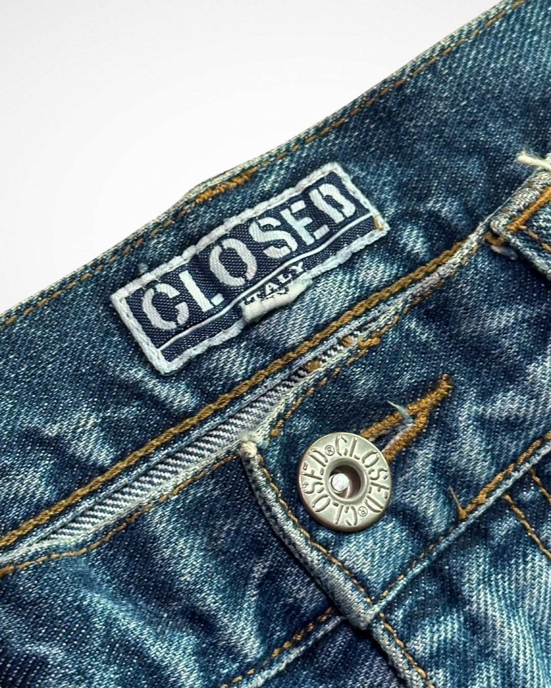 CLOSED × Marithe + Francois Girbaud Cell Pocket Washed Denim Size US 30 / EU 46 - 6 Thumbnail