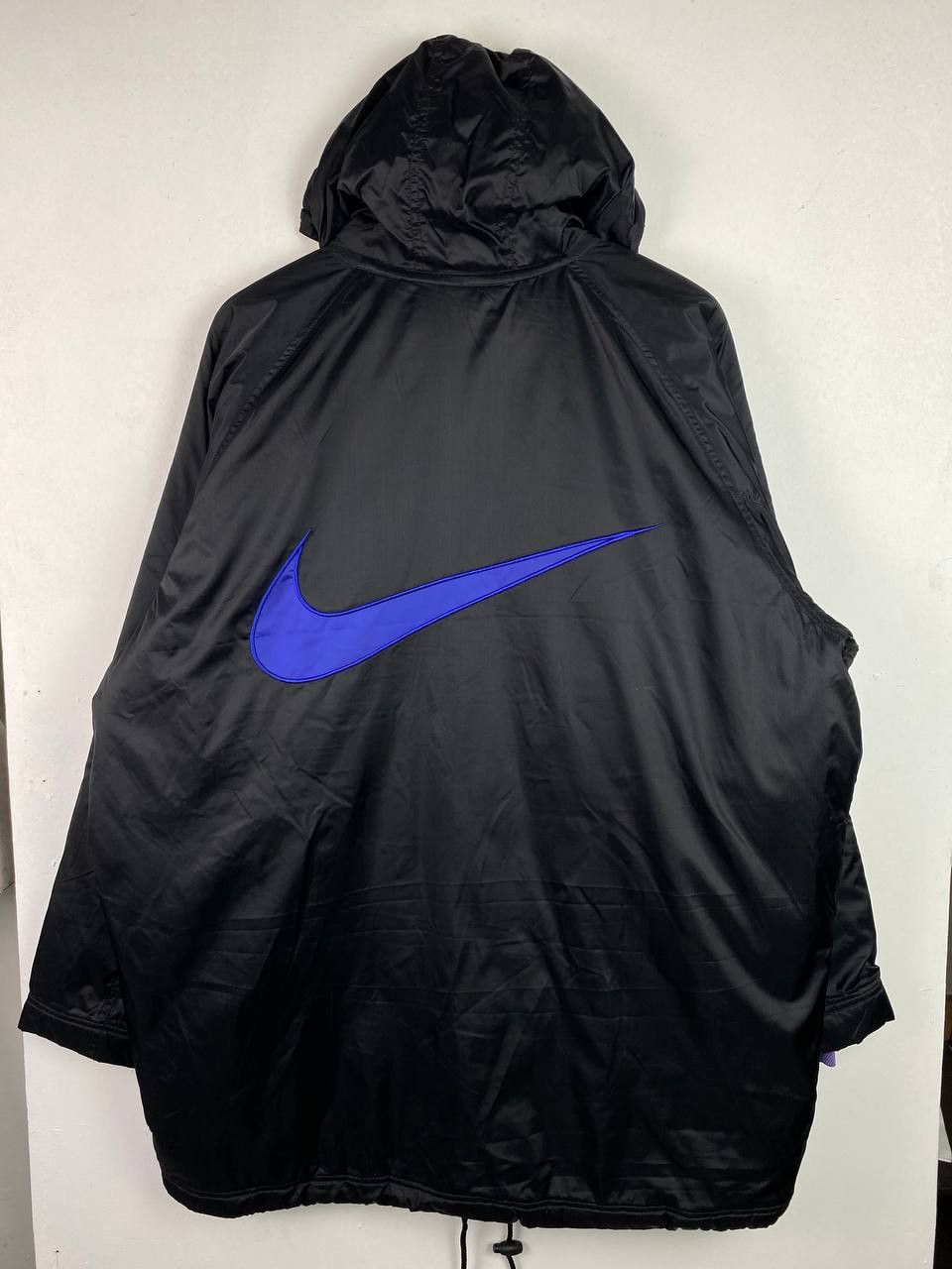 Nike vintage 90s nike thin puffer quilted lining jacket Size US XL / EU 56 / 4 - 1 Thumbnail