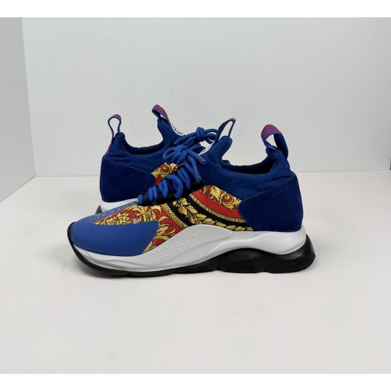 Versace Size 40EU/7US - Versace Cross Chainer Blue Size US 7 / EU 40 - 5 Thumbnail