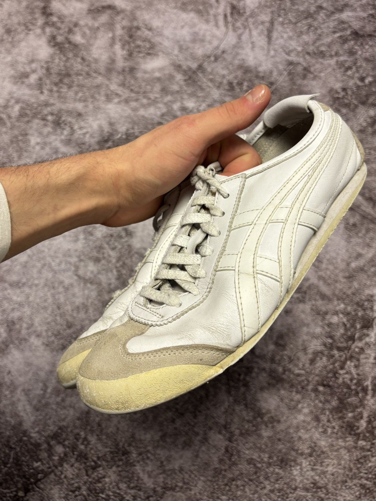 A.P.C. × Asics Vintage ASICS Onitsuka Tiger Mexico White Sneakers size 40 Size US 7 / EU 40 - 1 Thumbnail
