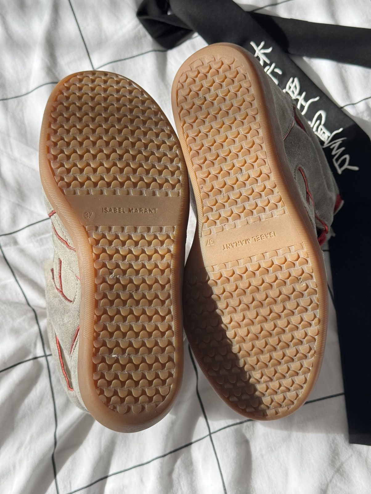 Isabel Marant Rare Isabel Marant Bekett sneakers shoes beige Suede Wedge Size US 7 / IT 37 - 8 Thumbnail