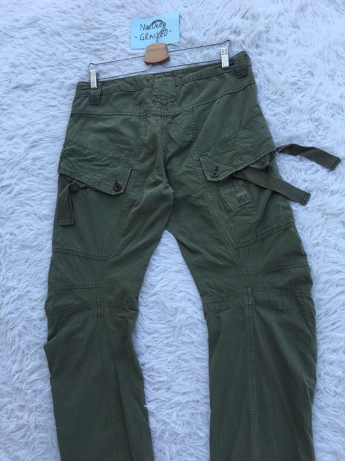 Marithe + Francois Girbaud Rare Vintage Marithe Francois Girbaud Cargo Pant Size US 33 - 18 Thumbnail