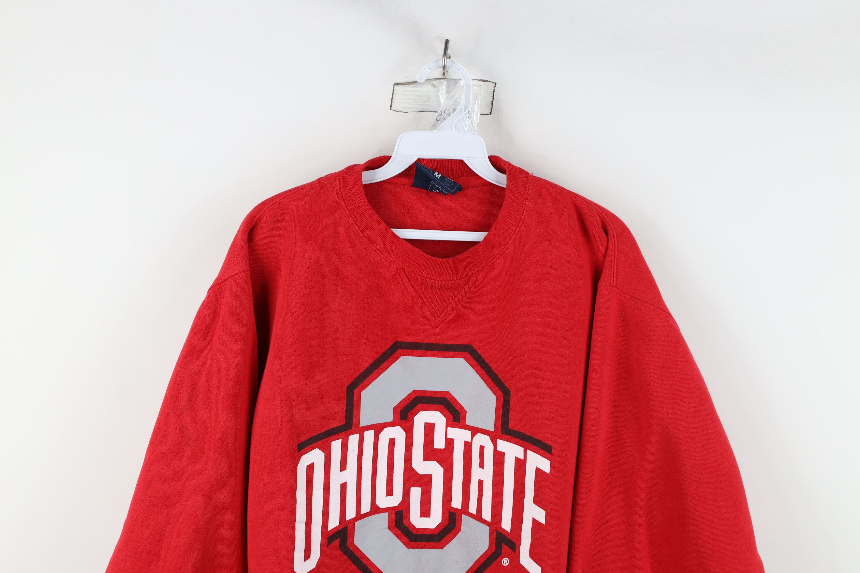 Vintage Vintage Big Logo Ohio State University Crewneck Sweatshirt Size US M / EU 48-50 / 2 - 2 Thumbnail