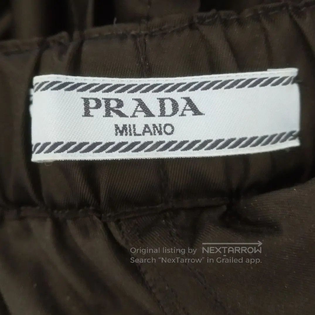 Prada Prada Solid Color Triangle Logo Shorts . Size 39" - 6 Thumbnail