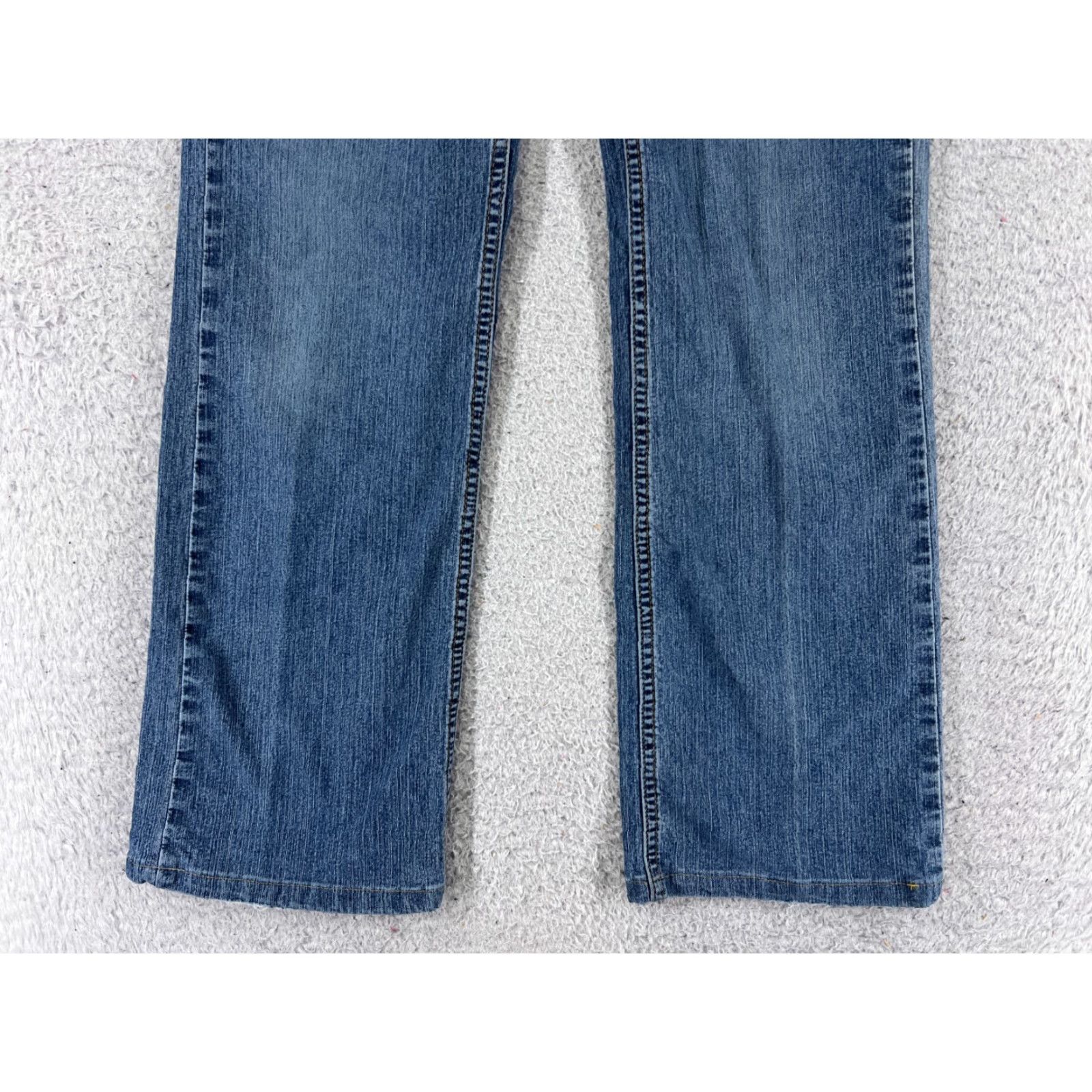 Mossimo Vintage Mossimo Blue Denim Bootcut Jeans Women's Regular Fit 24x28 Stretch Cotton Size 25" / US 0 / IT 36 - 2 Thumbnail