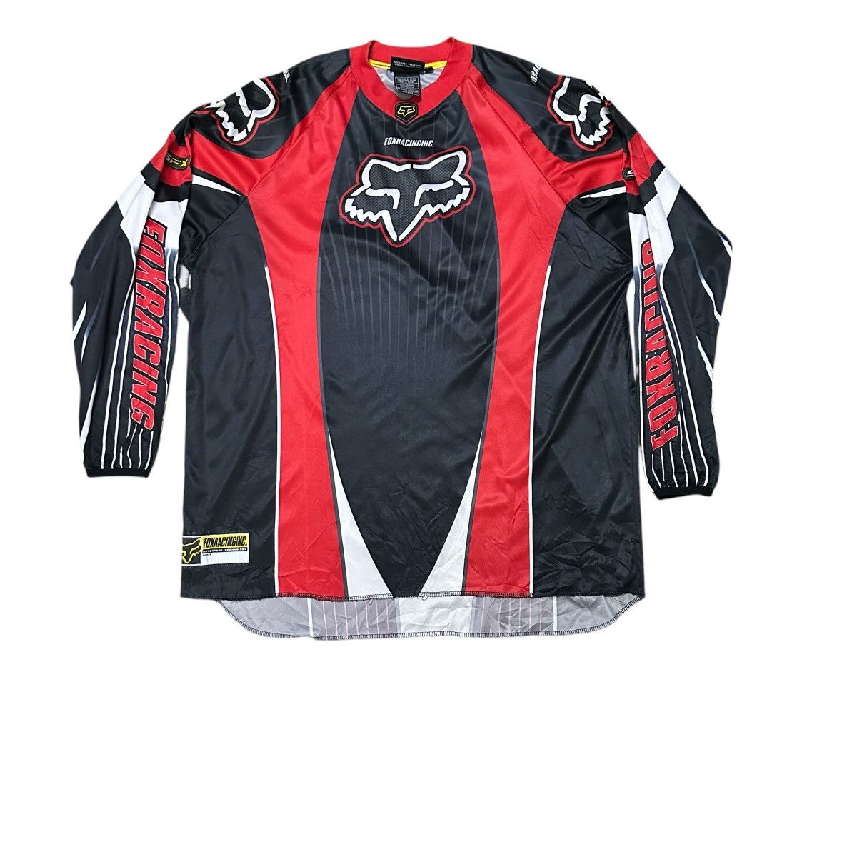 Fox Racing × Vintage Vtg Fox Racing motocross jersey Size US XXL / EU 58 / 5 - 1 Thumbnail