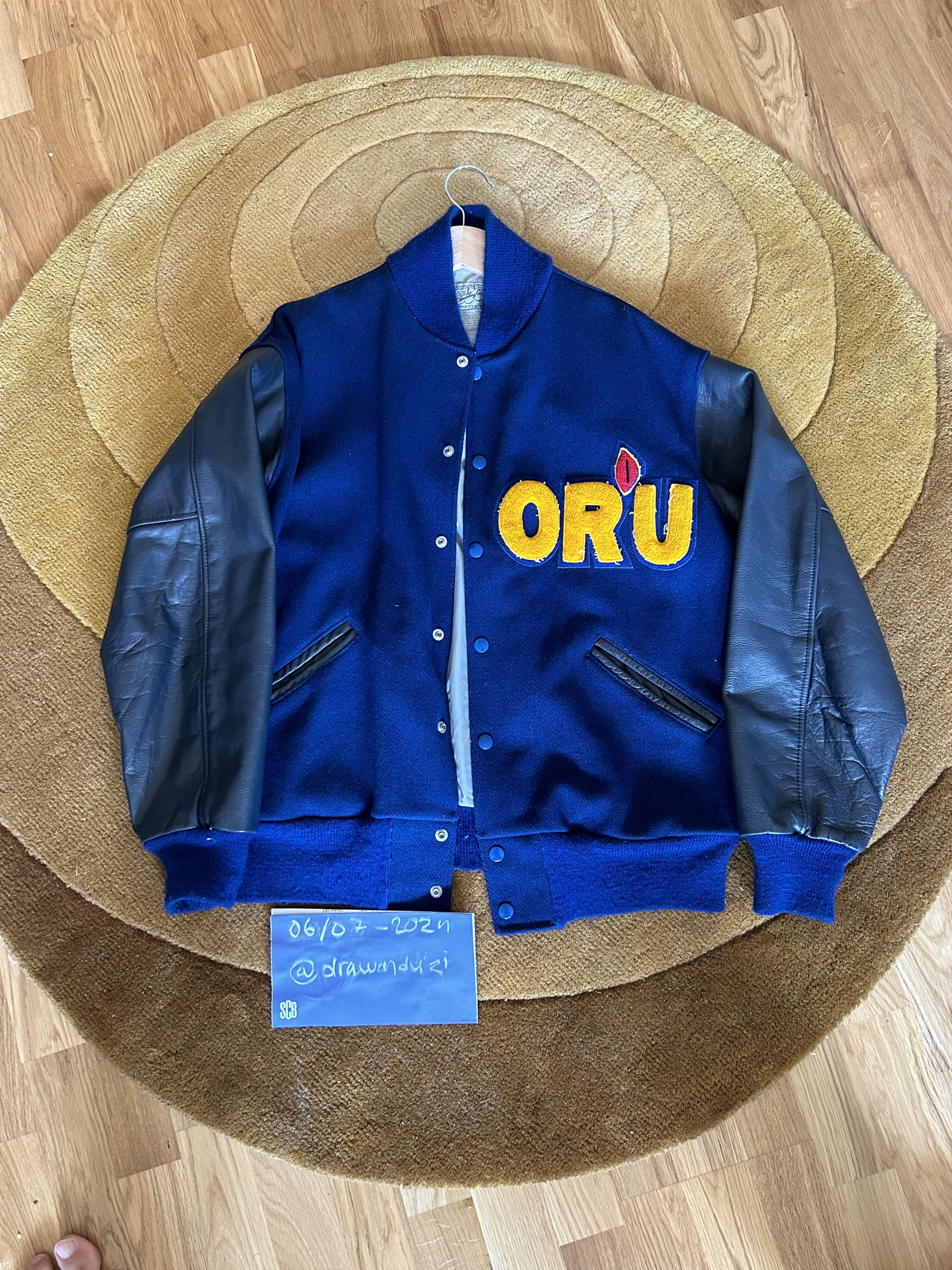 Vintage Vintage American Varsity Jacket Size US L / EU 52-54 / 3 - 1 Thumbnail