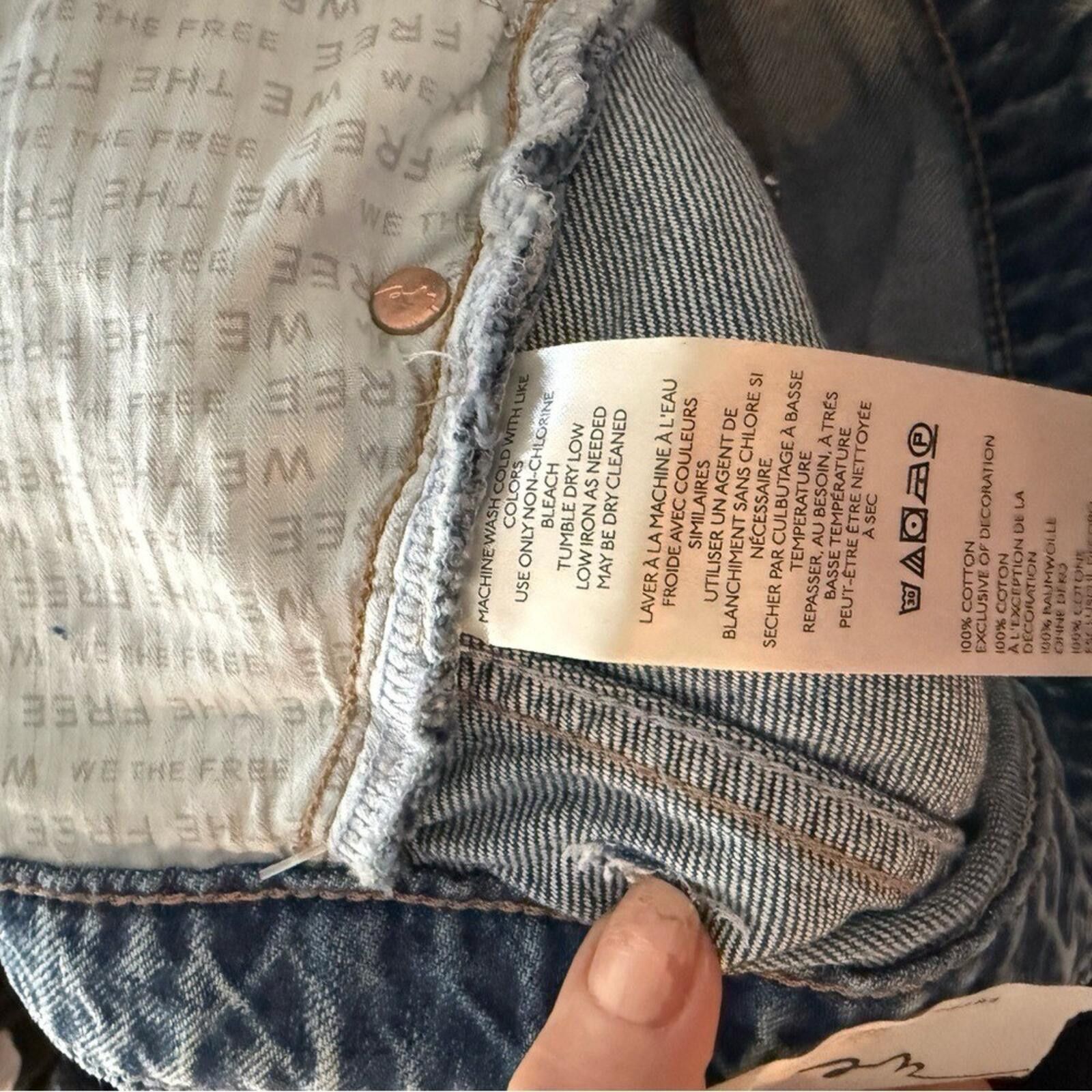 Free People Free People $128 We The Free Maxi Denim Skirt Size 30 NWT Size 30" / US 8 / IT 44 - 9 Thumbnail