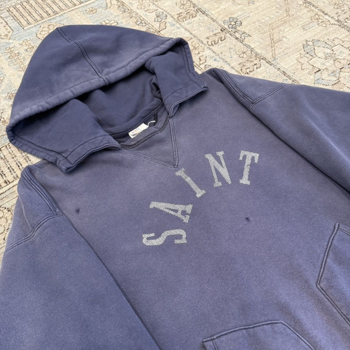 Saint Michael Berberjin Crew Neck Sweat Hoodie Size US L / EU 52-54 / 3 - 2 Thumbnail