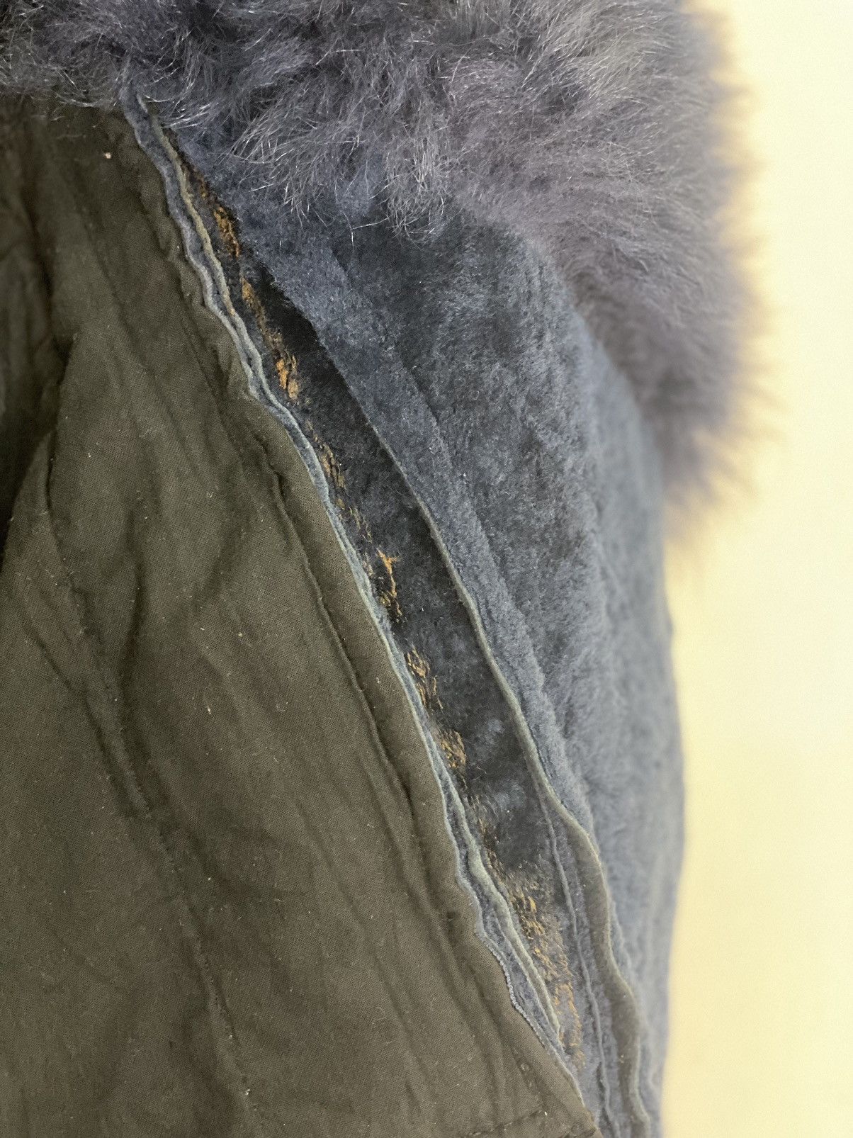 If Six Was Nine Vintage Diesel Black Gold Sheepskin leather jacket Size US S / EU 44-46 / 1 - 14 Thumbnail