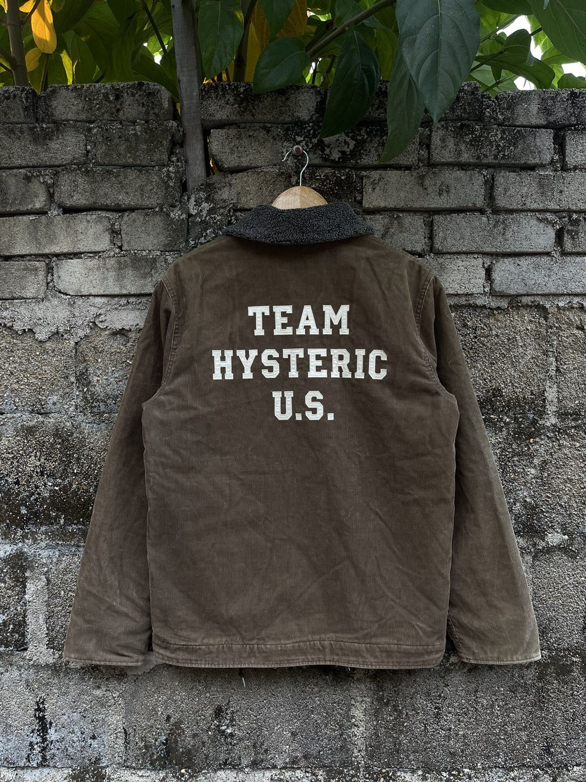 Hysteric Glamour Rare Hysteric Glamour Team Hysteric U.S. Fleece-Lined Jacket Size US M / EU 48-50 / 2 - 1 Thumbnail