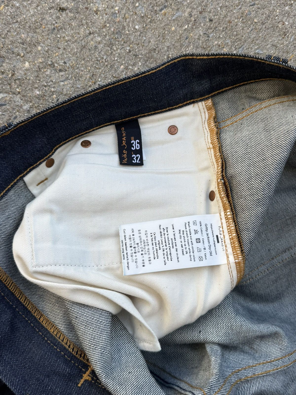 Nudie Jeans Nudie “Gritty Jackson” Jeans 36x32 Size US 36 / EU 52 - 6 Thumbnail