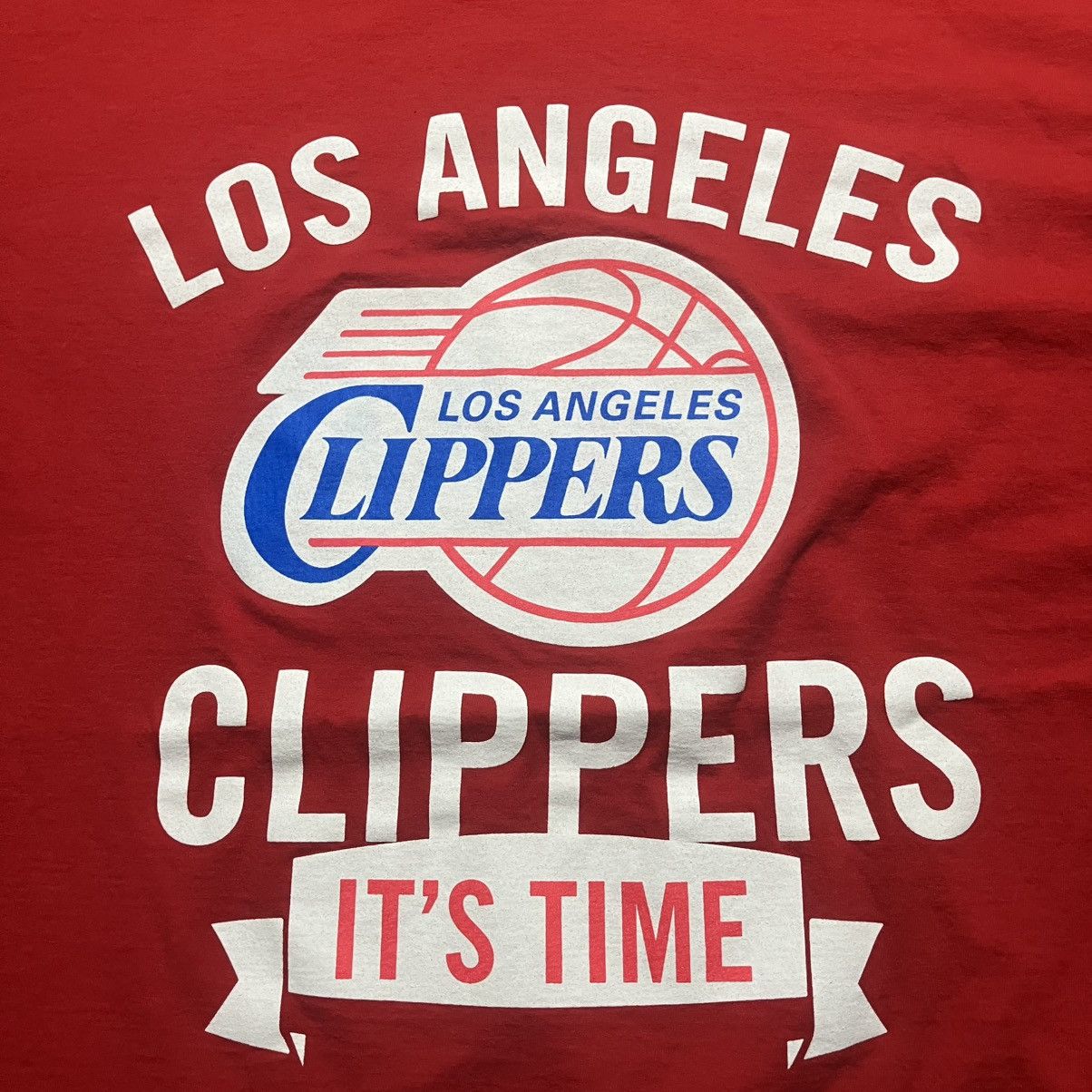 Fruit Of The Loom × NBA × Vintage Los Angeles Clippers NBA Basketball T Shirt Size US XL / EU 56 / 4 - 4 Thumbnail