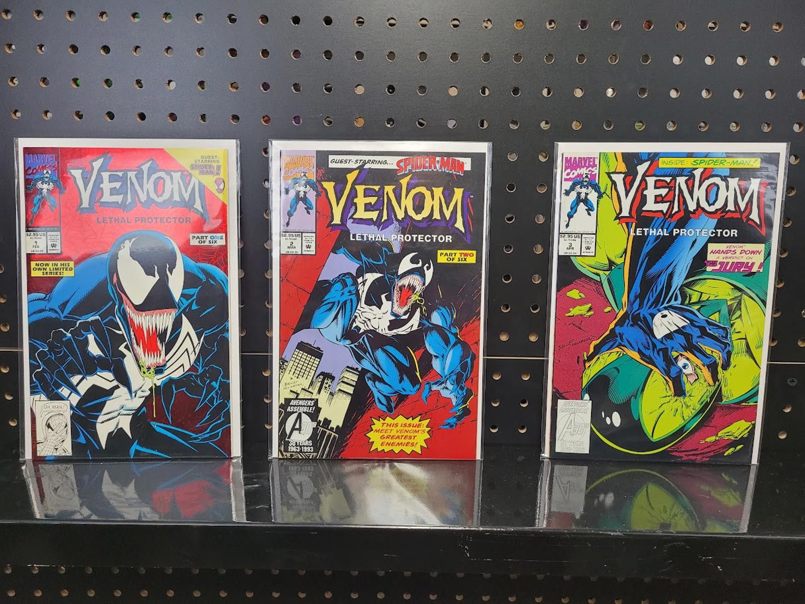 Marvel Comics Venom Lethal Protector Comic Set - 6 Issues - Collector's Size ONE SIZE - 2 Thumbnail