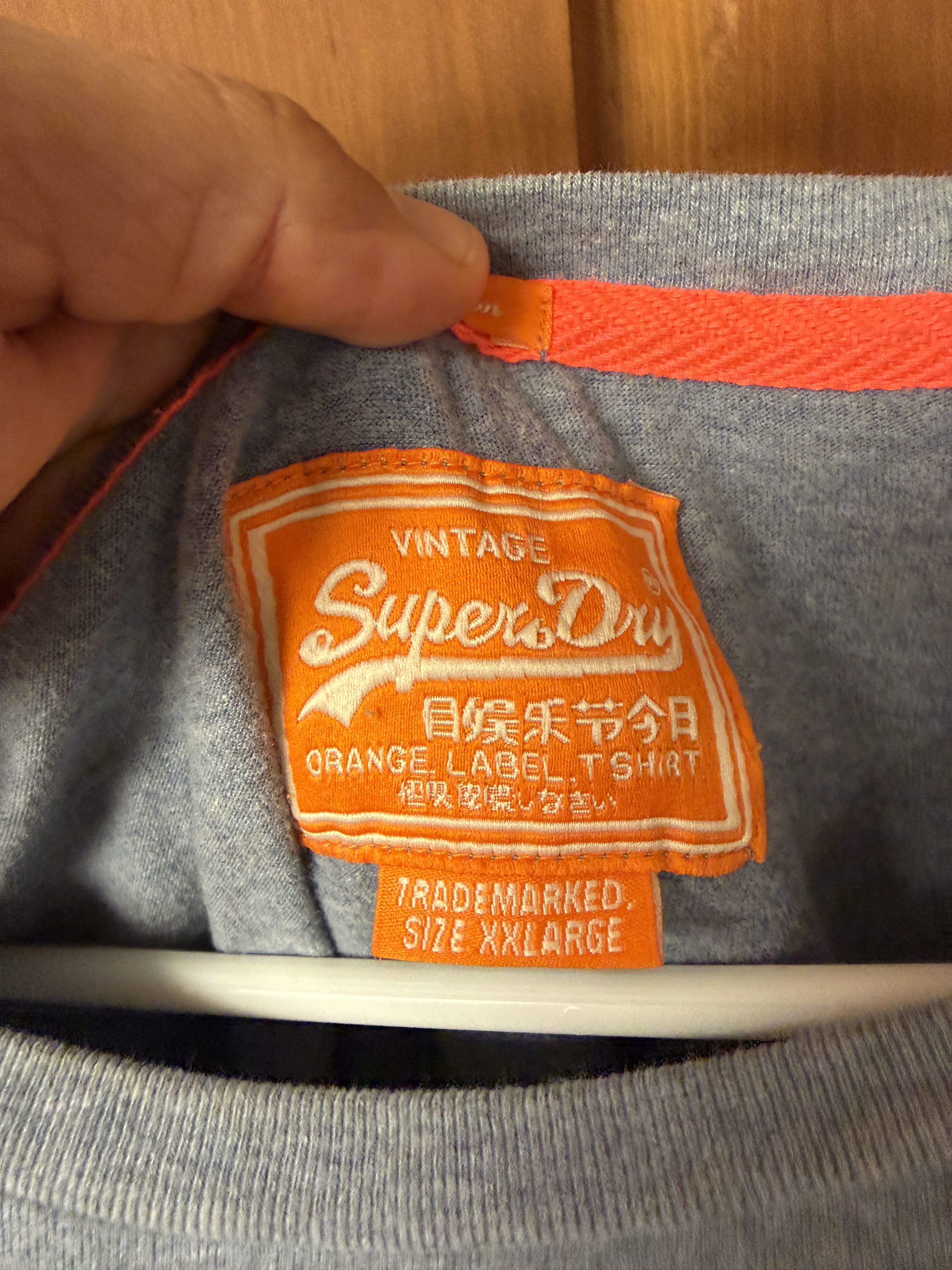 Superdry Superdry Men's Light Blue T- Shirt Size XXL Size US XXL / EU 58 / 5 - 3 Thumbnail