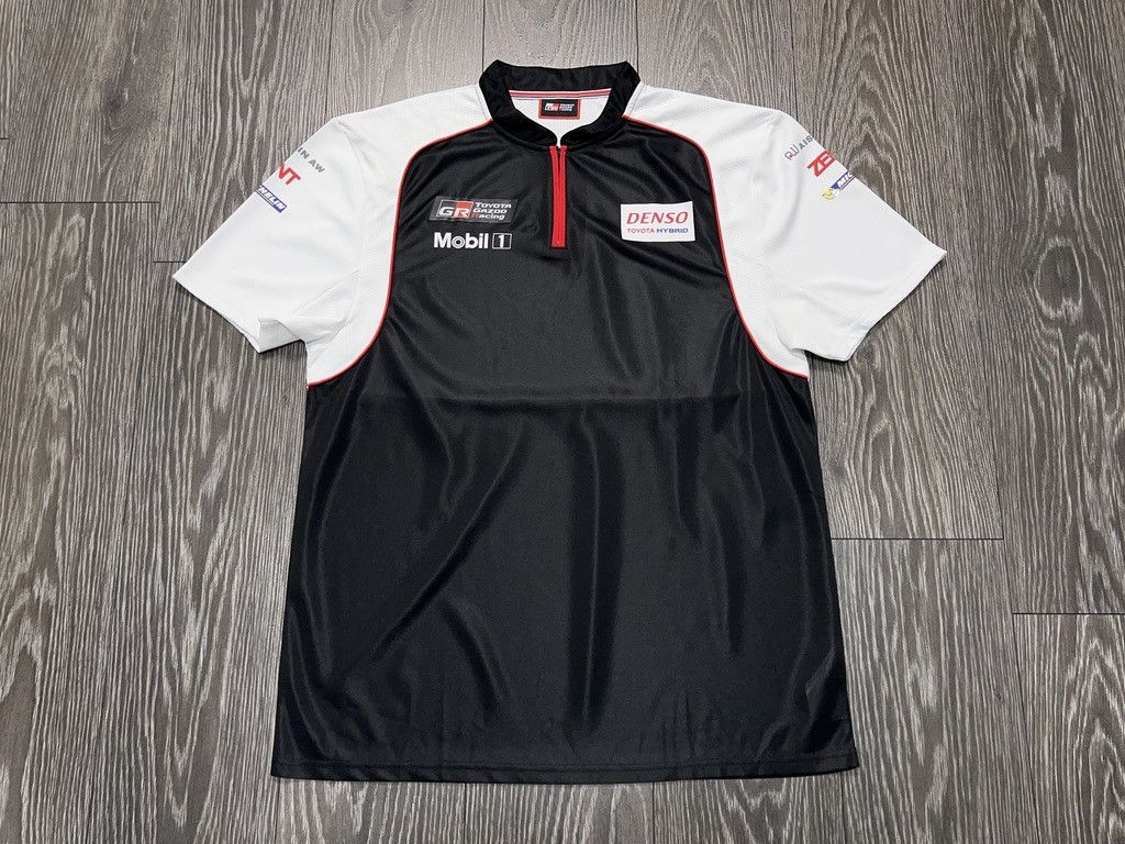 Other Toyota Gazoo Racing 1/4 Zip Team Polo Rally Motorsport Size US XXL / EU 58 / 5 - 1 Thumbnail