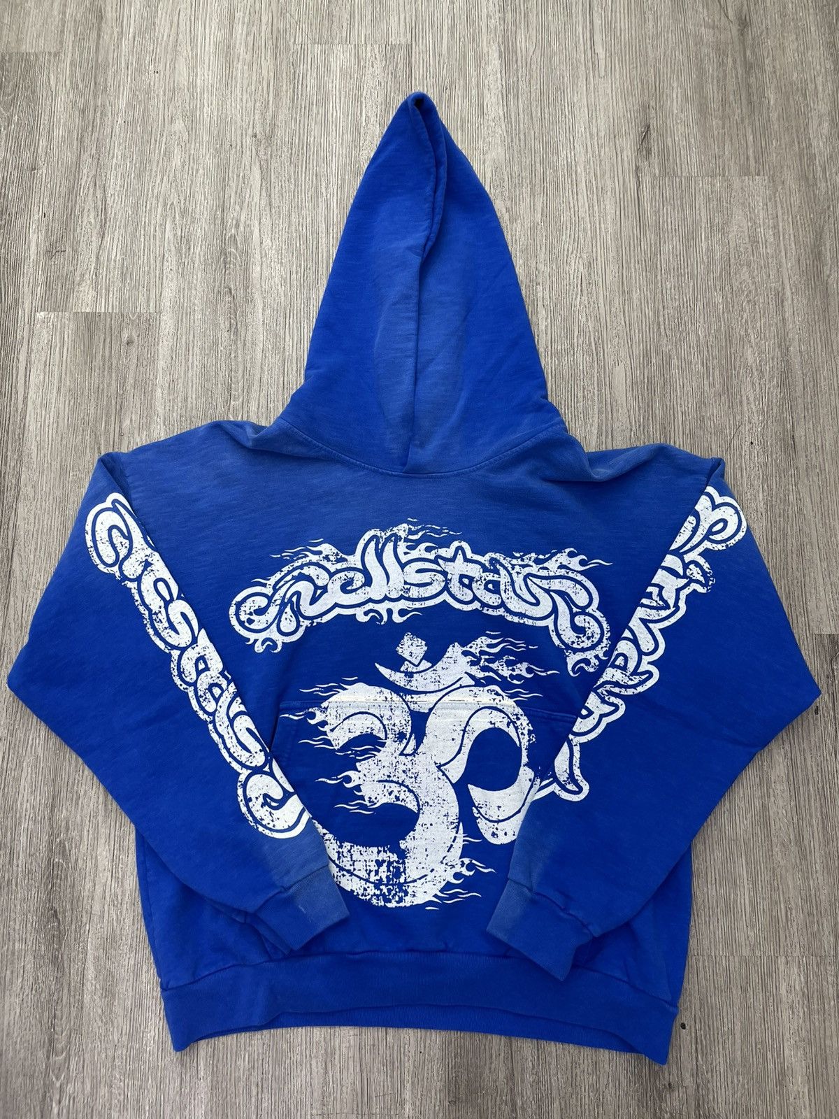 HELLSTAR Hellstar yoga hoodie blue Size US L / EU 52-54 / 3 - 1 Thumbnail
