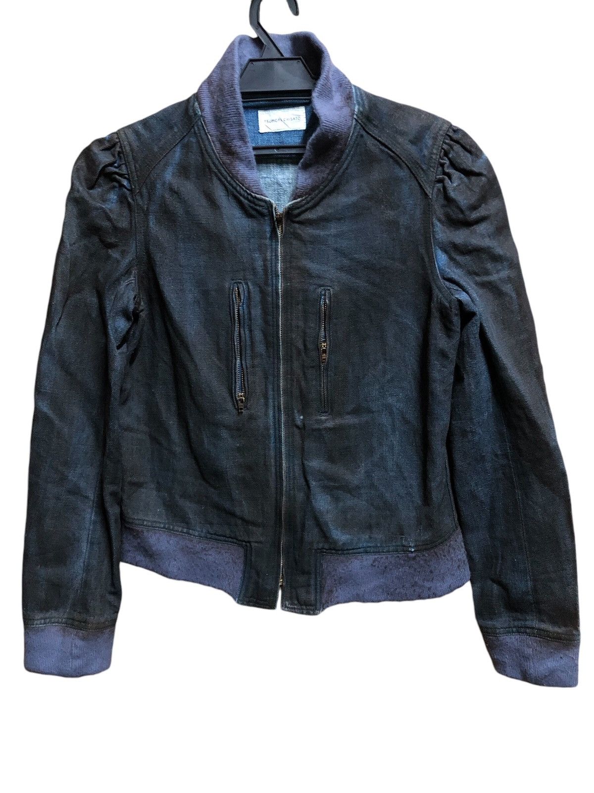Rare !! Tsumori Chisato Cropped Denim Jacket