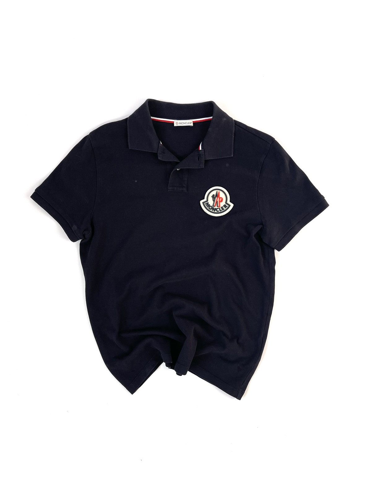 Moncler Big Logo Polo T Shirt Tops