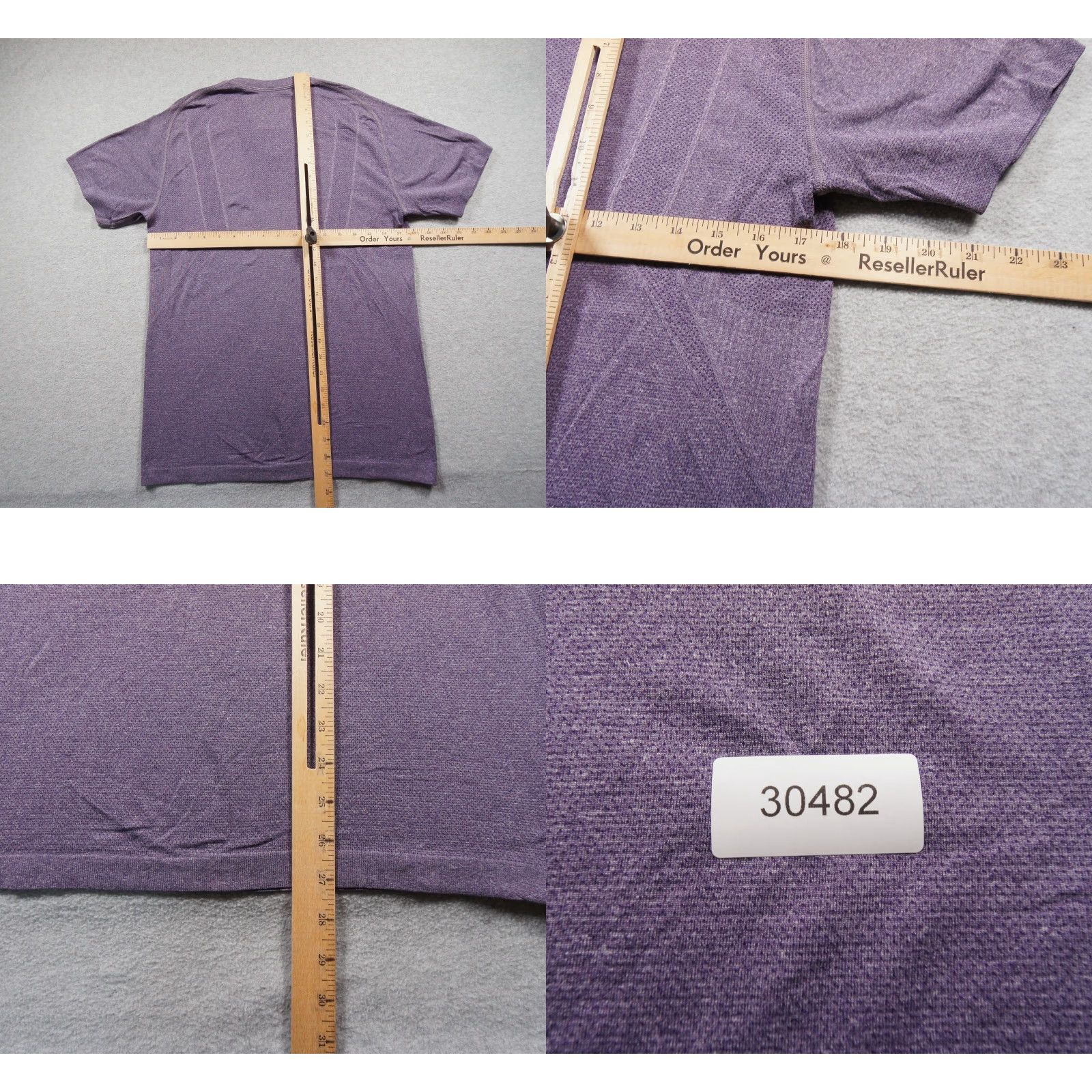 Lululemon Lululemon Shirt Mens Small Purple Activewear Workout Gym Training Tee Vneck Mens Small Purple Activewear Tee Size US S / EU 44-46 / 1 - 8 Thumbnail